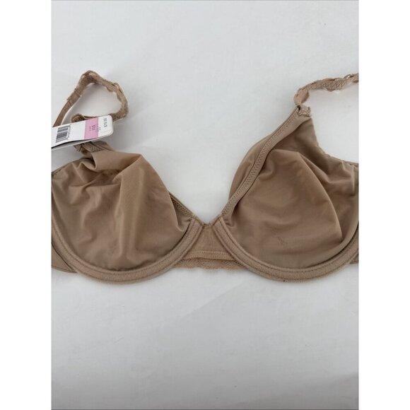 NATORI Size 32D Nude Pure Luxe Seamless Underwire Bra 732080 NWT A - Picture 6 of 8